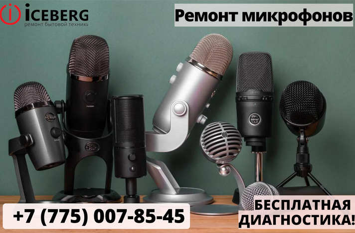 Ремонт Микрофонов в Алматы, фото 1