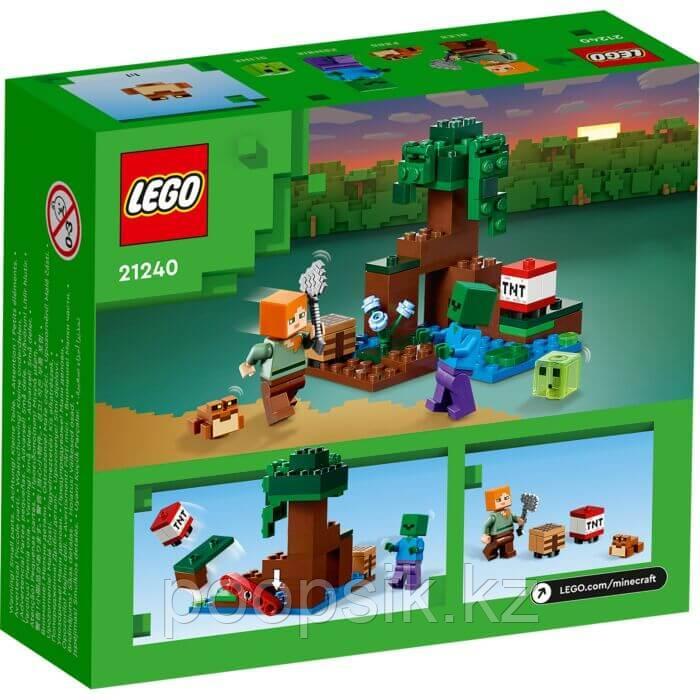 Lego Minecraft Болотное приключение 21240 - фото 4 - id-p107574975