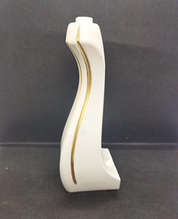 Ножка пластиковая Solven 22см кабриоль