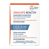 DUCRAY ANACAPS REACTIV Капсулы от временного выпадения волос 30 шт