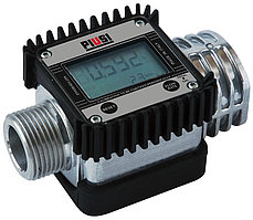 Электронный счетчик (расходомер) PIUSI K24 для дизельного топлива (7-120 л/мин, в алюминиевом корпусе)