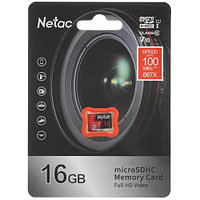 Netac microSDHC NT02P500PRO-016G-S флеш (flash) карты (NT02P500PRO-016G-S)