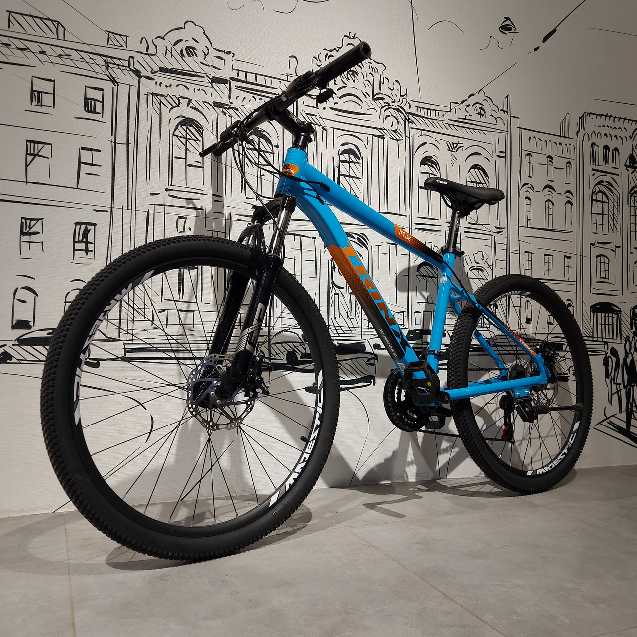 Облегченный Велосипед Trinx "M136" Majestic. 17" рама. Горный. Скоростной. Mtb. Промышленные подшипники., фото 1