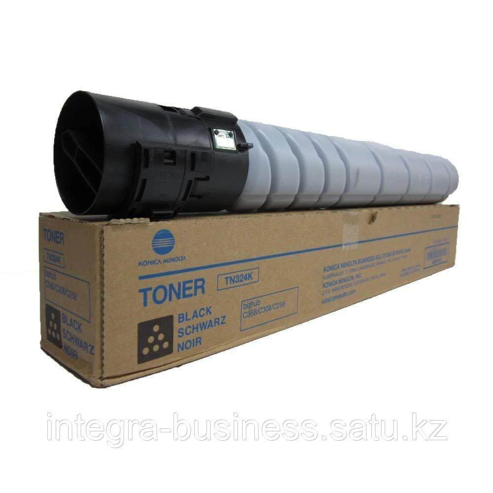 Тонер TN-324K (black), черный, ресурс 28 000 стр. (A8DA150) Konica Minolta