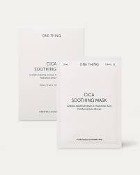 Тканевая маска ONE THING Cica Soothing Mask