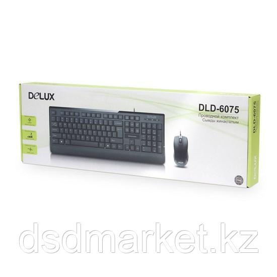Комплект Клавиатура + Мышь, Delux, DLD-6075OUB - фото 2 - id-p107578101