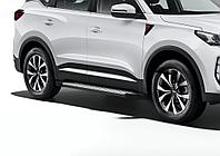 Пороги, подножки "Bmw-style" для Chery Tiggo 7 Pro Max 2022-2024