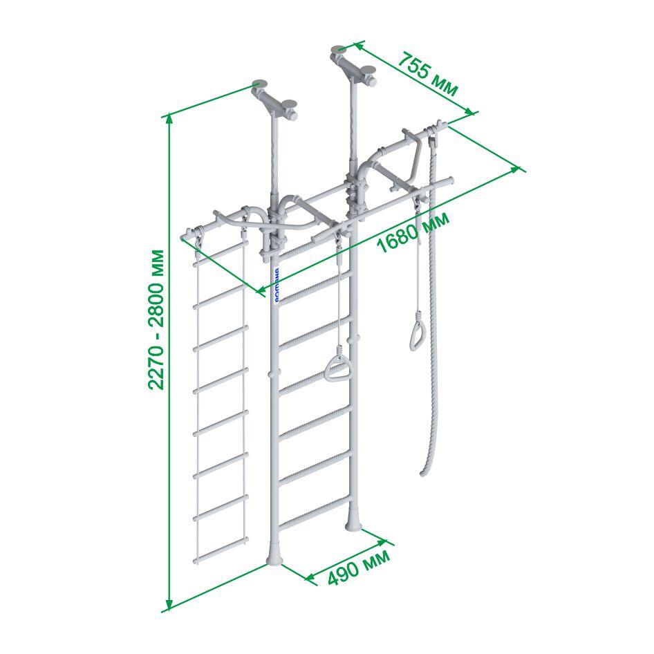 Шведская стенка ROMANA R6 - фото 6 - id-p107579658