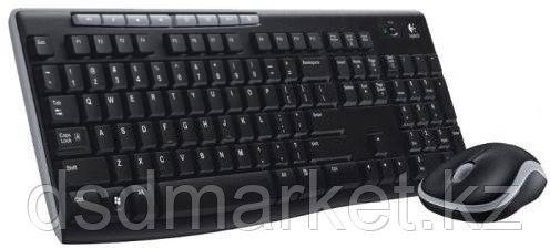 Клавиатура и мышь, USB, Logitech MK270
