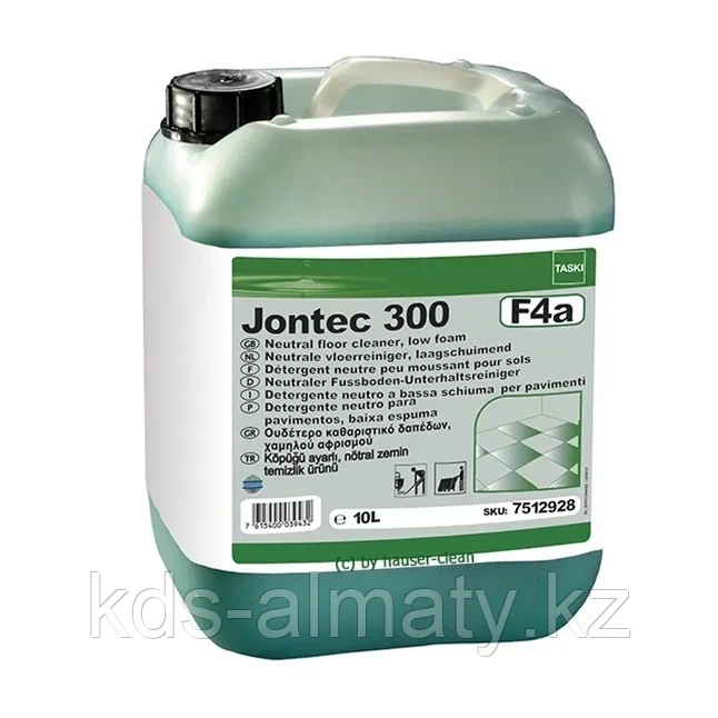 Taski Jontec 300 (Taski R300) 10л - нейтральное низкопенное моющее средство для полов