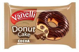 Пончик Vanelli с какао 40 гр (24 шт. в упак)