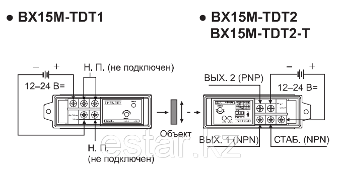 Оптический датчик BX15M-TDT-T - фото 3 - id-p107580794