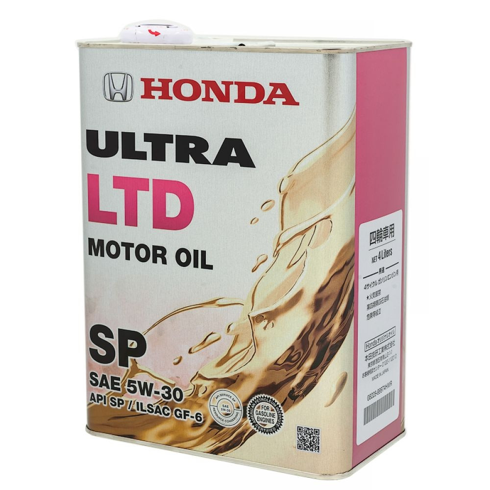 Масло моторное Honda Ultra Ltd SP/GF-6A 5W-30 4 л - фото 1 - id-p107580107