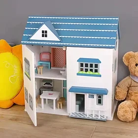 Кукольный дом с мебелью KBQ-2021034