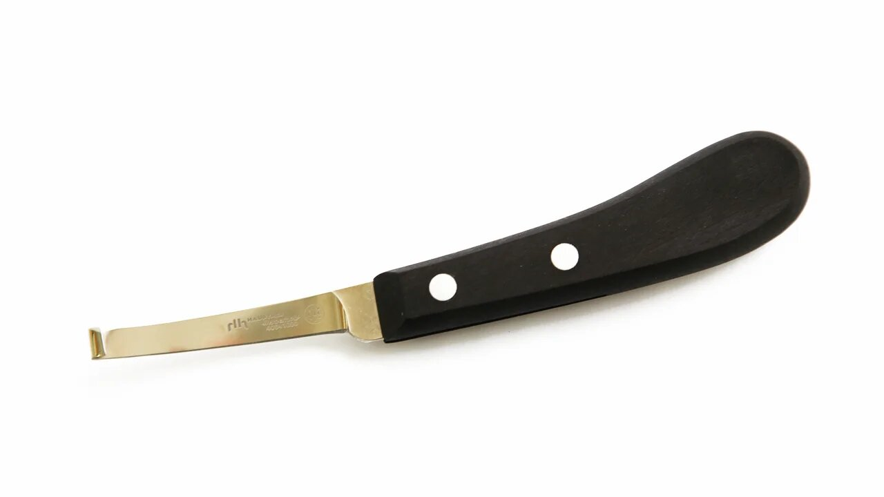 Ножи копытные, с деревянной ручкой, дл. 65 мм, Хауптнер, Германия