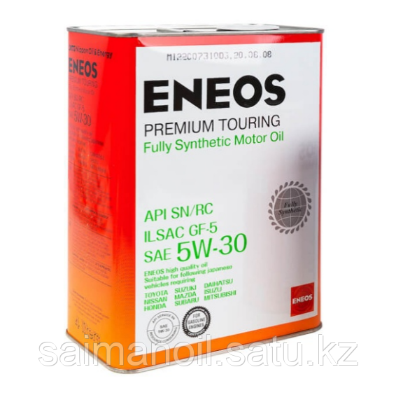 Моторное масло ENEOS Premium Touring 5W-30 4 л - фото 1 - id-p107587194