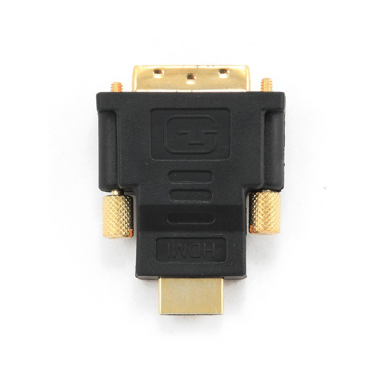 Cablexpert A-HDMI-DVI-1 Переходник HDMI-DVI 19M/19M, золотые разъемы, пакет, черный - фото 2 - id-p107589175