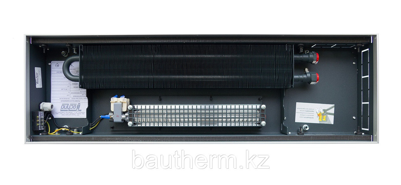 Внутрипольный конвектор (встраиваемый в пол) с вентилятором Techno Vent KVZV 250-85-2200 - фото 2 - id-p107589430