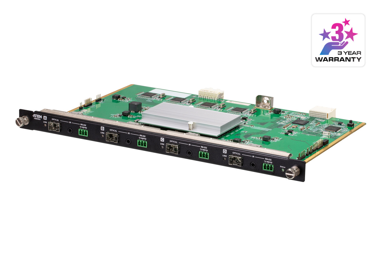 4-портовая плата вывода c оптоволоконным подключением 10G (4K@ 10км (K2, одномод)) VM8584K2 ATEN