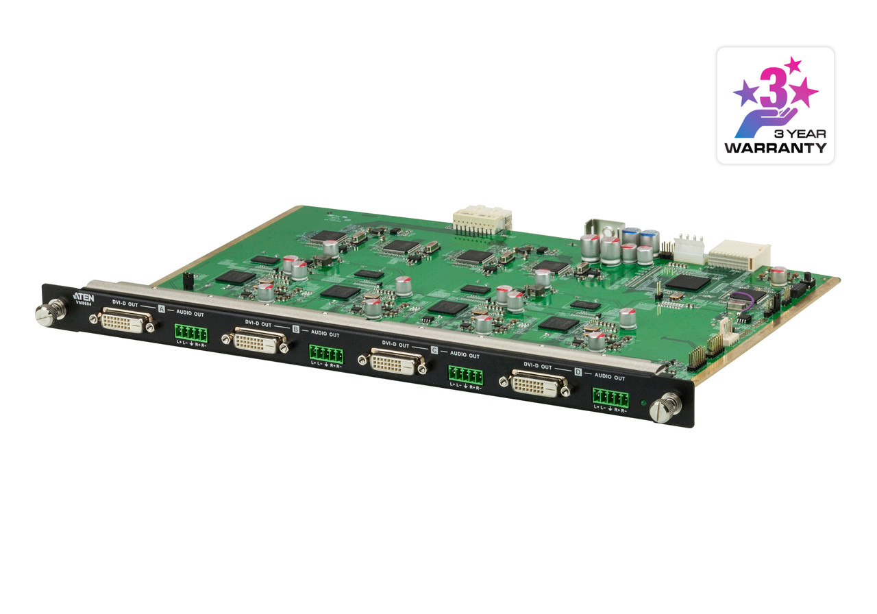 4-портовая DVI плата вывода с масштабированием VM8604 ATEN - фото 1 - id-p107589511