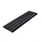 Фасадная панель из ДПК SinoDeck Lamelle, Черный, фото 2