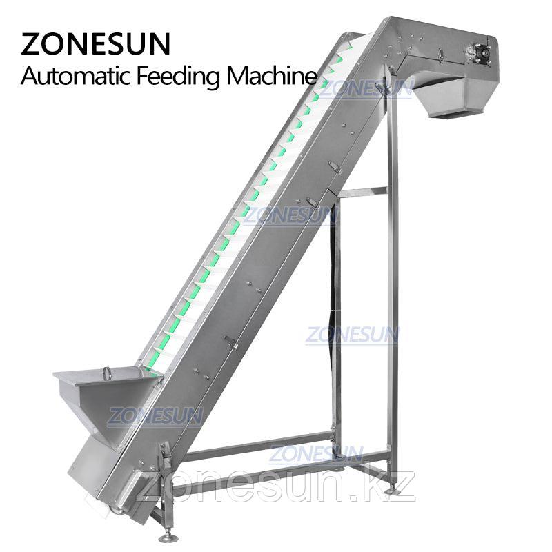 Автоматическая машина для подачи продуктов ZONESUN ZS-SLJ2 на заказ для производственной линии - фото 5 - id-p107589692