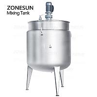 ZONESUN ZS-MB500L тот баспайтын болаттан жасалған пастаны жылытуға және араластыруға арналған резервуар