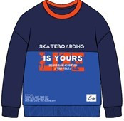 Свитшот детский Skateboarding Is Yours 110 - фото 2 - id-p107595080