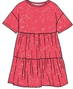 Платье детское для девочек RED SEPIA 110