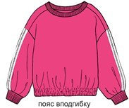 Детский свитшот MAGENTA COMFY 110 158