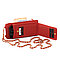 Женская кожаная сумочка для телефона с кардхолдером и отделением для купюр Grande 2783 (красная), фото 2