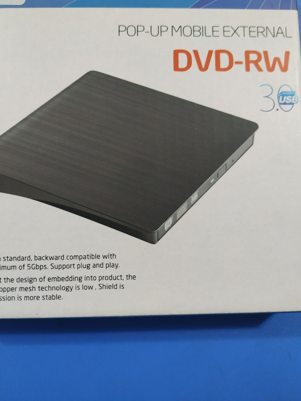 Портативный USB 3.0 Внешний Привод DVD+/CD для ноутбука ПК