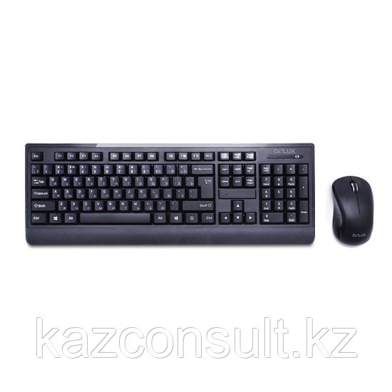 Комплект Клавиатура + Мышь Delux DLD-6091OGB - фото 1 - id-p107596521