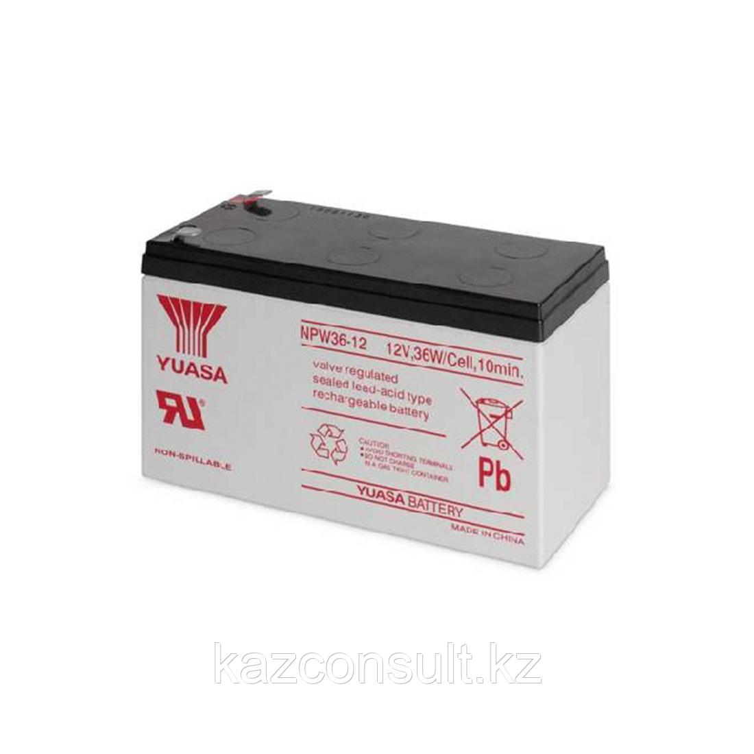 Аккумуляторная батарея Yuasa NPW36-12 12В 7.5 Ач - фото 1 - id-p107601555