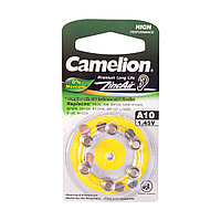 Батарейка CAMELION Zinc Air A10-BP6(0%Hg) 6 шт. в блистере