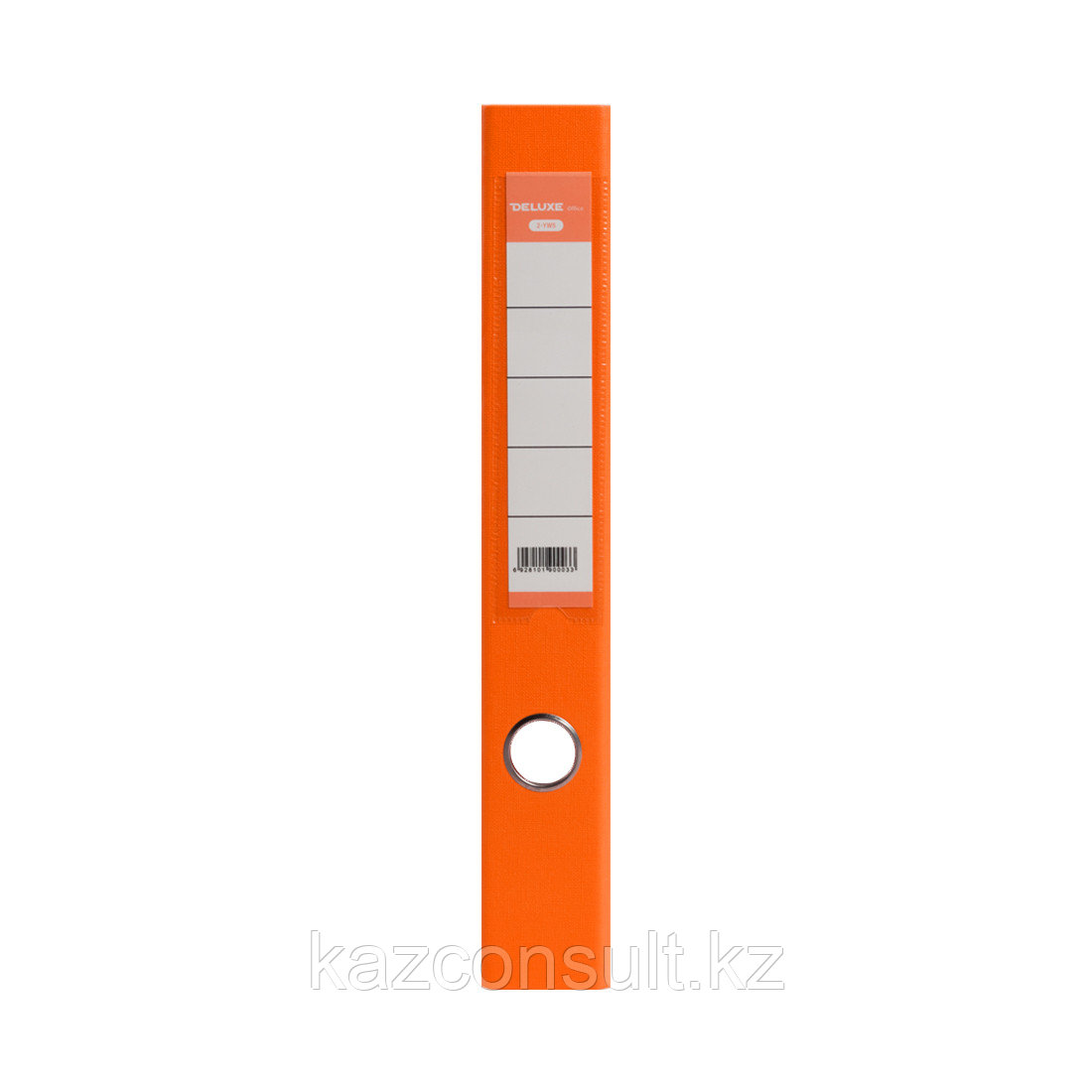 Папка-регистратор Deluxe с арочным механизмом, Office 2-OE6, А4, 50 мм, оранжевый - фото 3 - id-p107598679