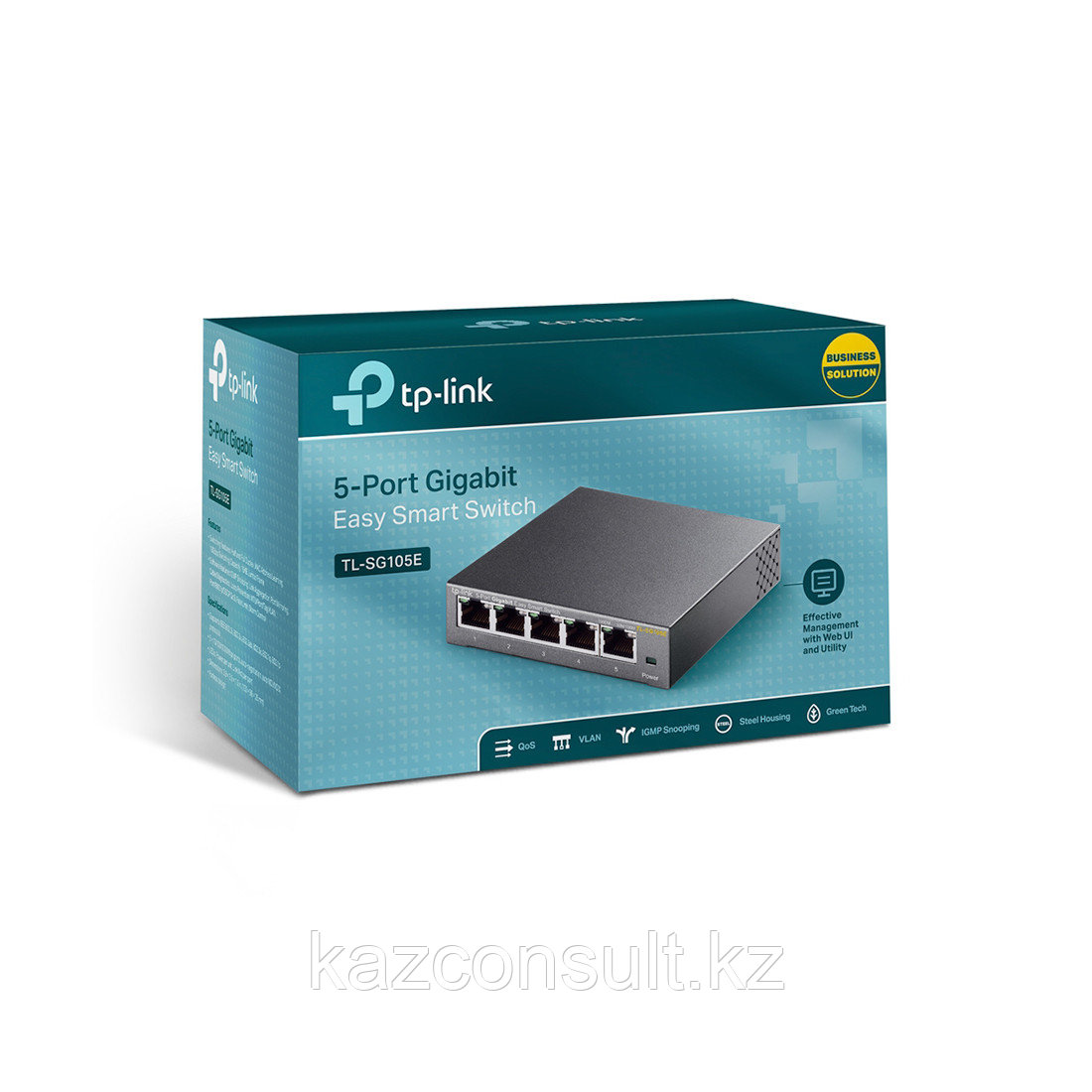 Коммутатор TP-LINK TL-SG105E - фото 3 - id-p107599730