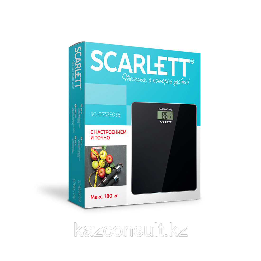 Напольные весы Scarlett SC-BS33E036 - фото 2 - id-p107604594