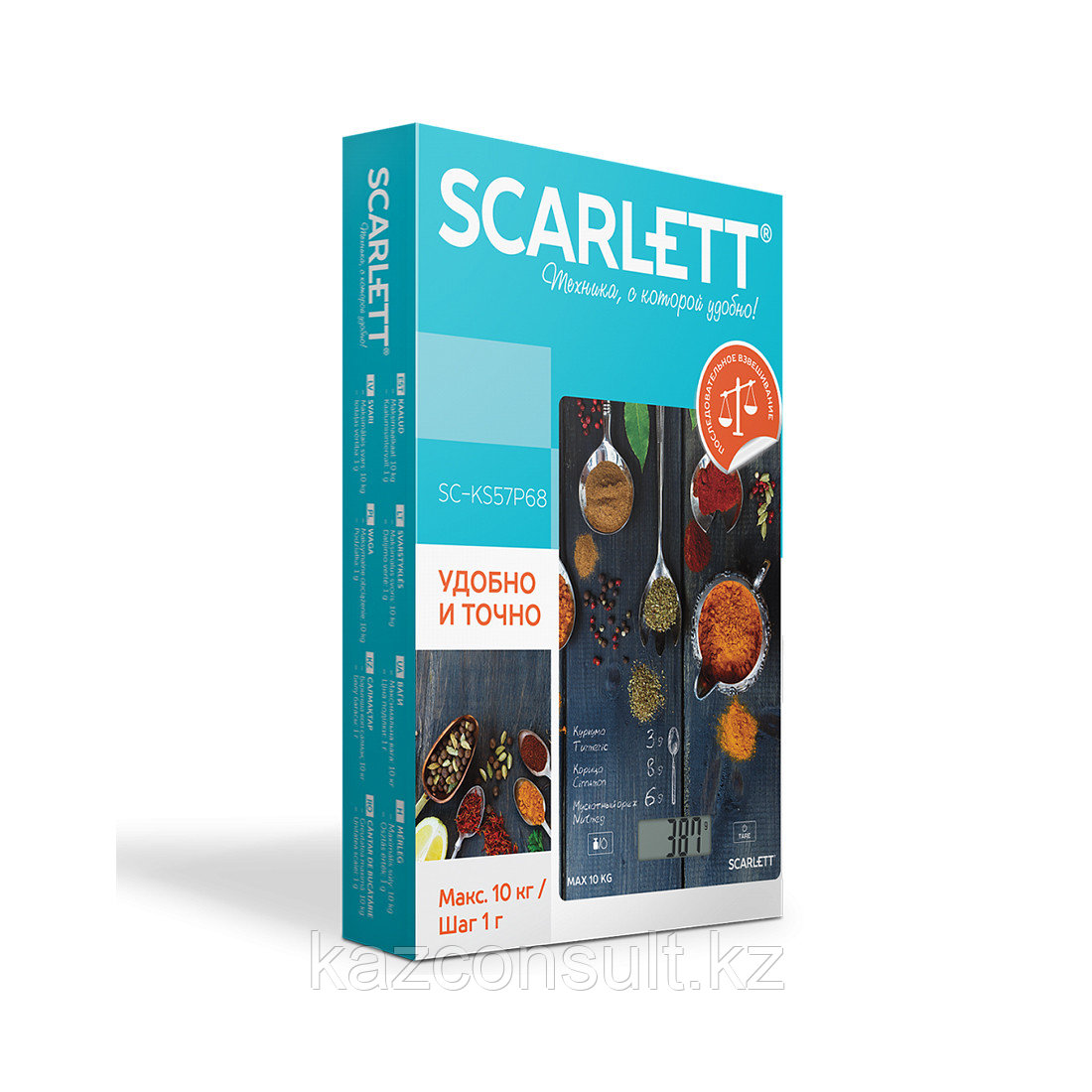 Кухонные весы Scarlett SC-KS57P68 - фото 3 - id-p107604615