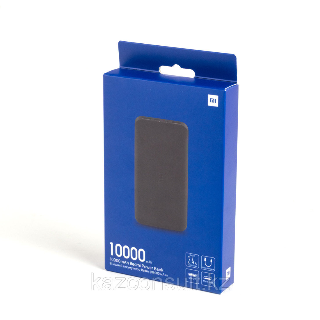Портативный внешний аккумулятор Xiaomi Redmi Power Bank 10000mAh Черный - фото 3 - id-p107598763