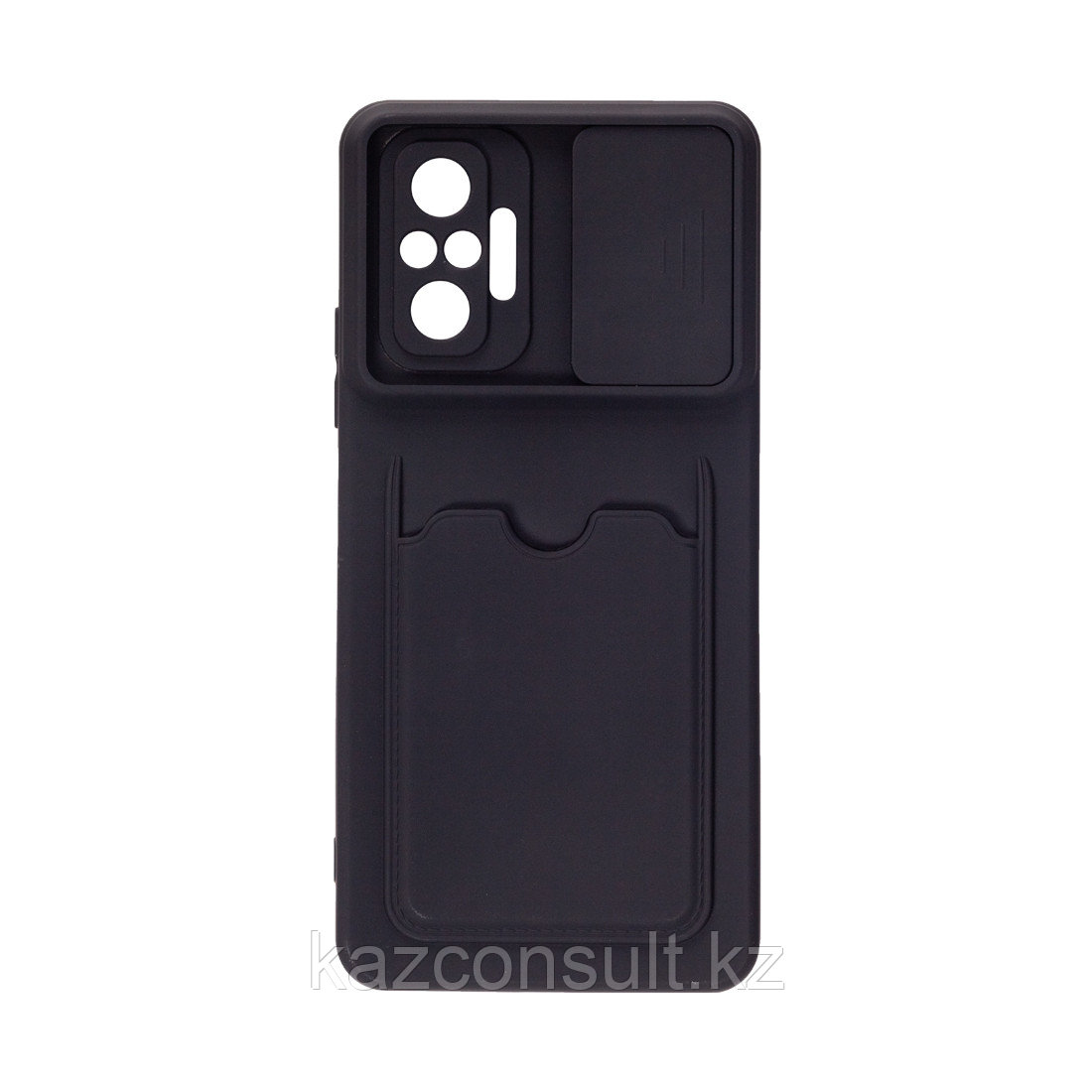 Чехол для телефона X-Game XG-S086 для Redmi Note 10 Pro Чёрный Card Holder - фото 1 - id-p107600710
