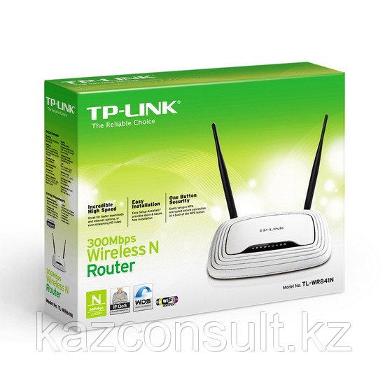 Маршрутизатор TP-Link TL-WR841N - фото 3 - id-p107597963