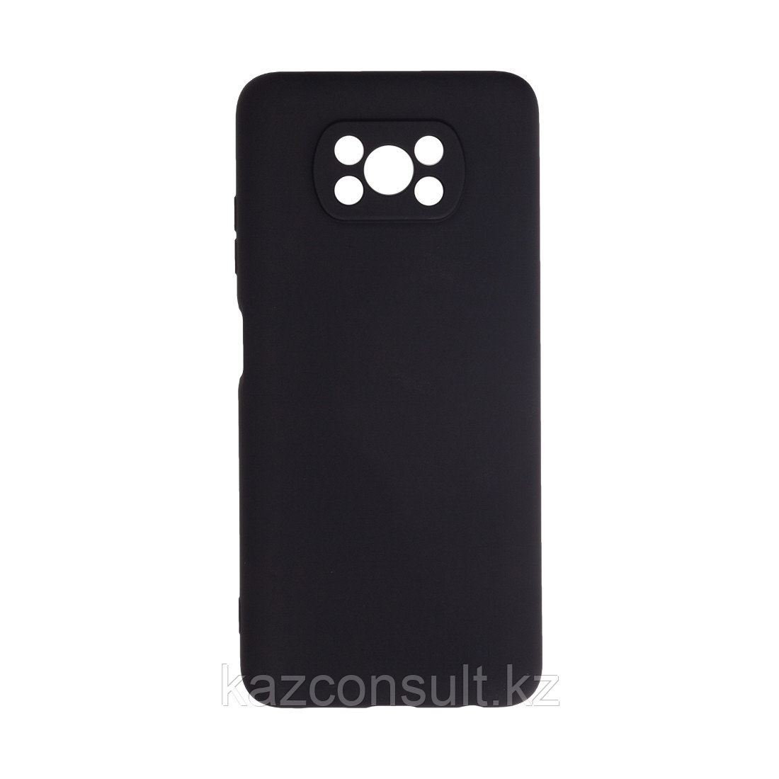 Чехол для телефона X-Game XG-HS41 для POCO X3/X3 Pro Силиконовый Чёрный - фото 1 - id-p107600987