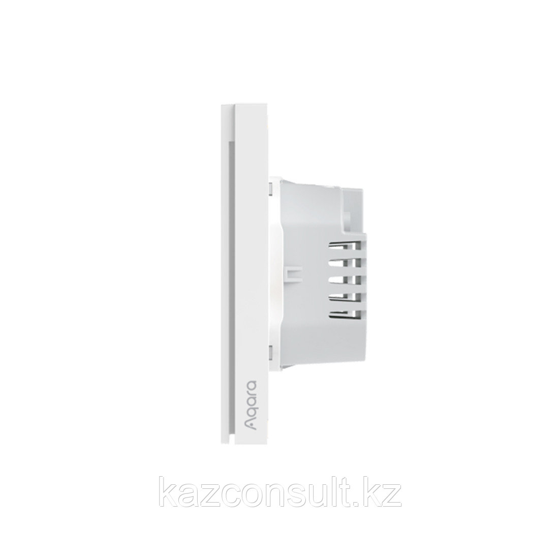 Настенный выключатель AQARA Smart Wall Switch H1(No Neutral, Double Rocker) - фото 2 - id-p107604887