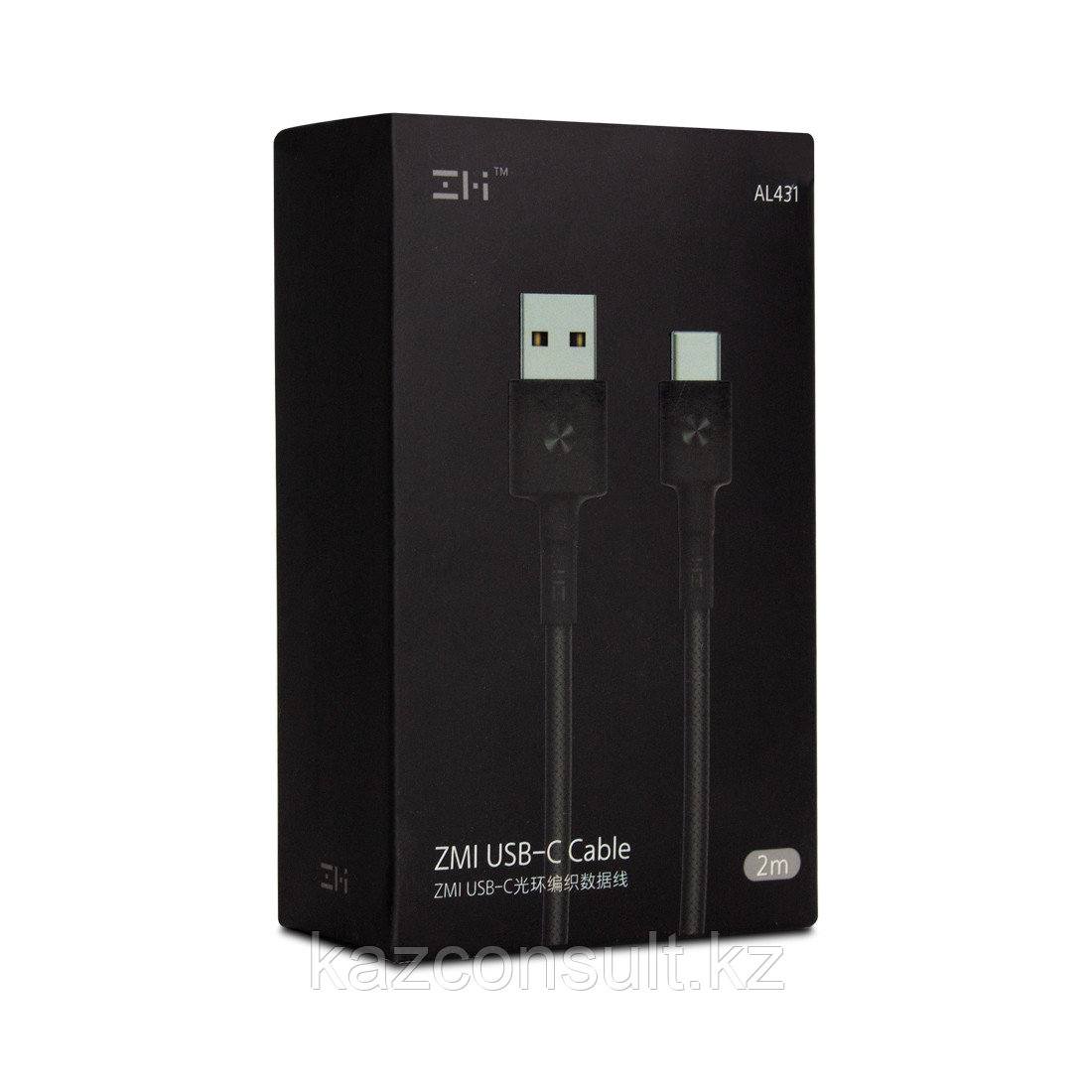 Интерфейсный кабель Xiaomi ZMI AL431 200cm Type-C Черный - фото 3 - id-p107598293