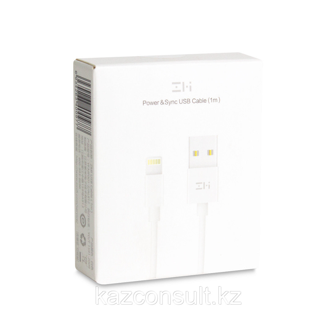 Интерфейсный кабель USB-Lightning Xiaomi ZMI AL813 100 см Белый - фото 3 - id-p107598295