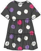 Платье детское для девочек PURPLE CIRCLE 110