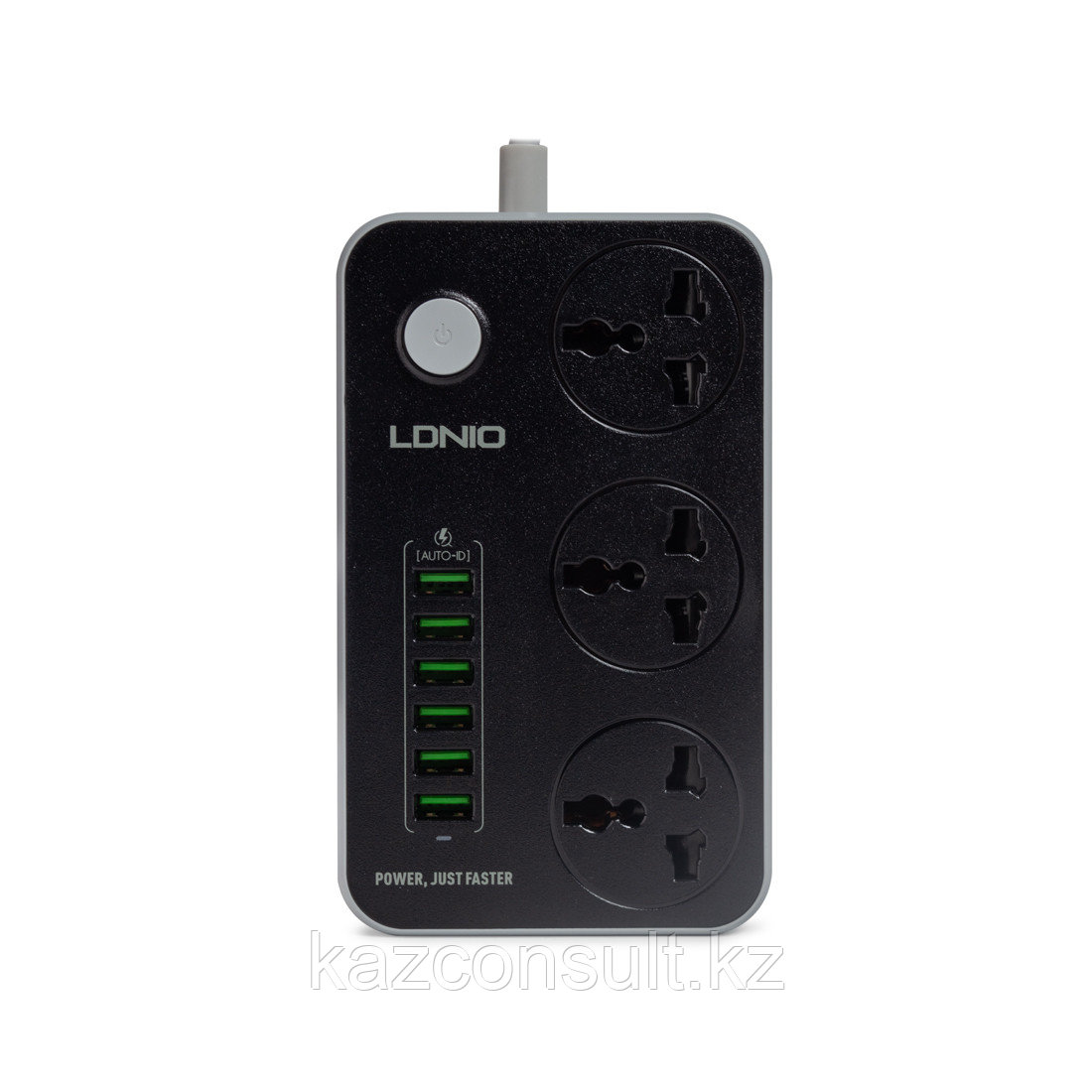 Сетевой фильтр LDNIO Universal SC3604 3 розетки 6*USB 5V/3.4A Портов 2м - фото 2 - id-p107601322