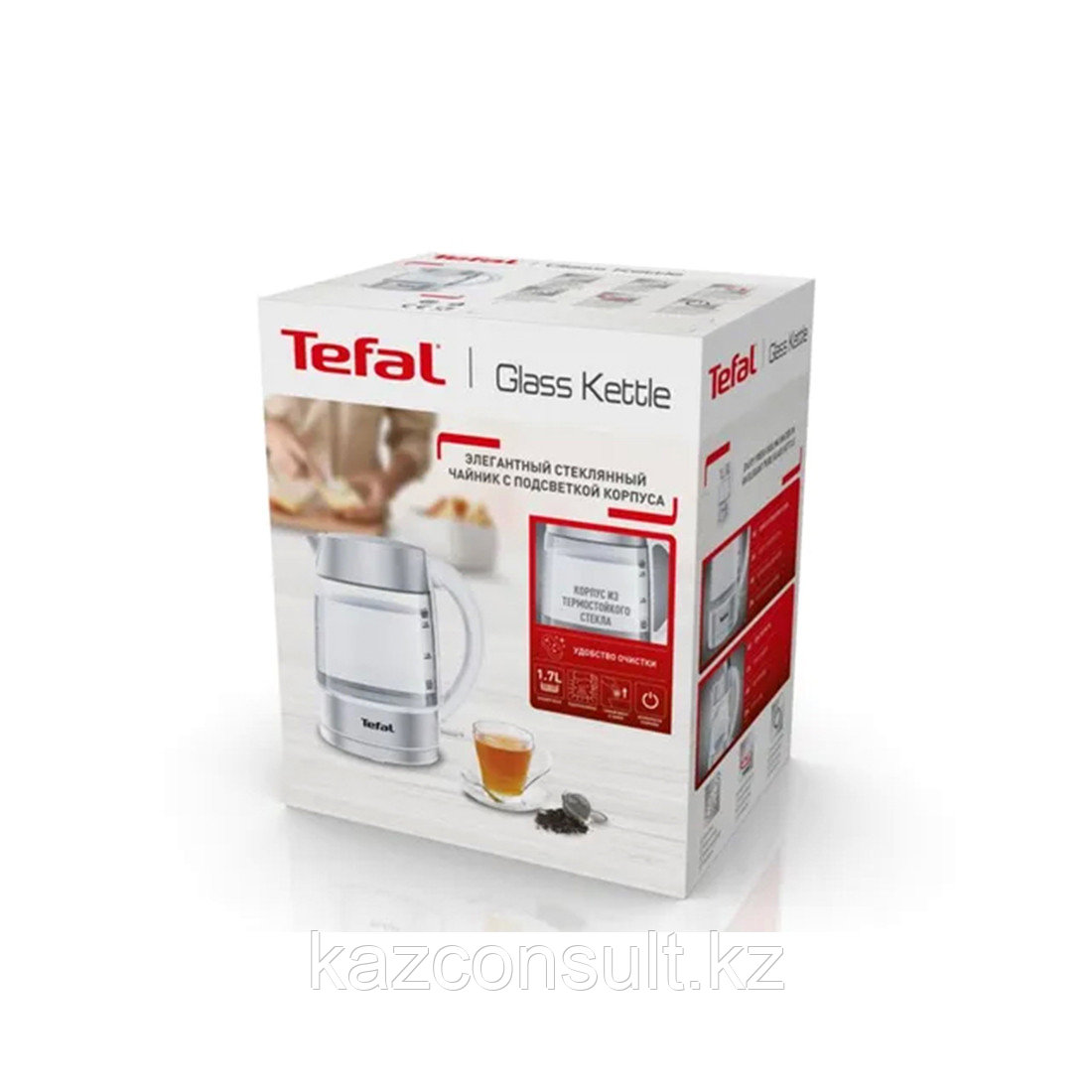Чайник стеклянный TEFAL KI772138 - фото 3 - id-p107606220