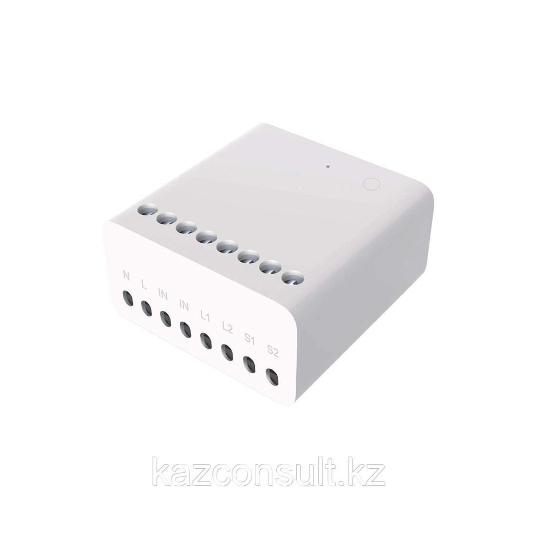 Двухканальное реле Aqara Wireless Relay Controller 2 Channels - фото 1 - id-p107605351